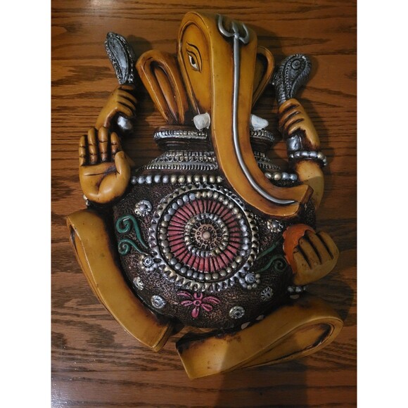 Ganesha Mannarsh Wall Hanging - Picture 3 of 11